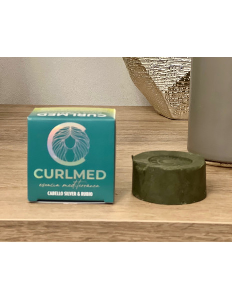CurlMed Champô Sólido Cabelo Silver e Loiro 80g