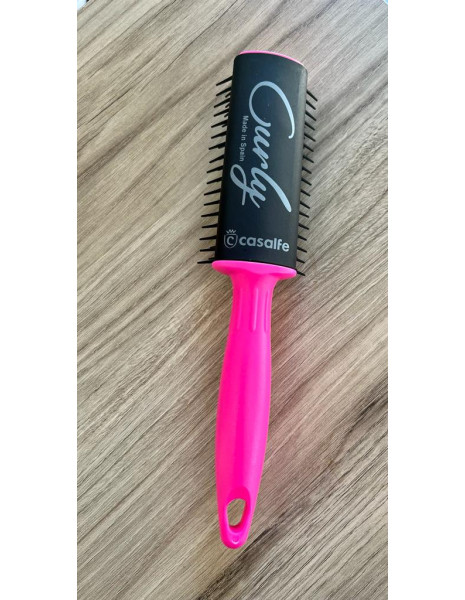 ESCOVA CASALFE CURLY PRO COR FÚCSIA