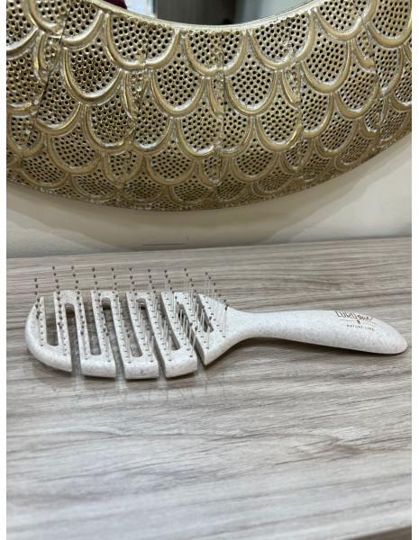 Escova Eurostil ovalada flexível biodegradável