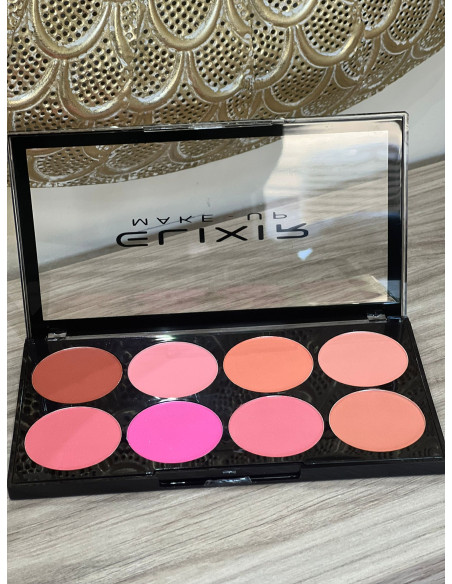 Paleta Blush ELIXIR MAKE UP 8 tons