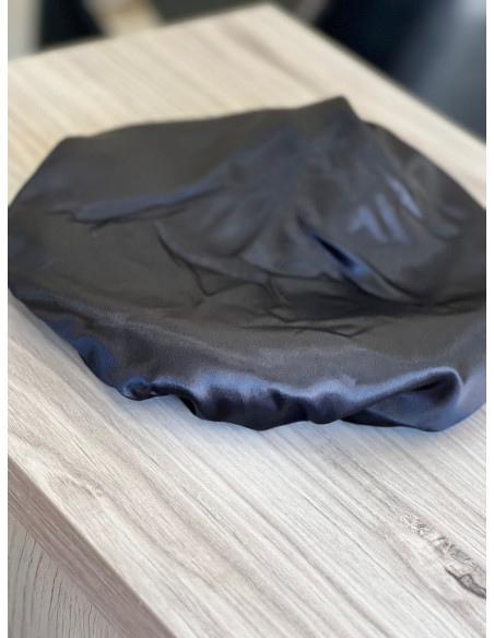 Gorro saten AG micro fibra reversible curly