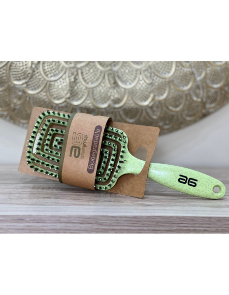 Escova biodegradável Asuer nylon-cerdas espiral...