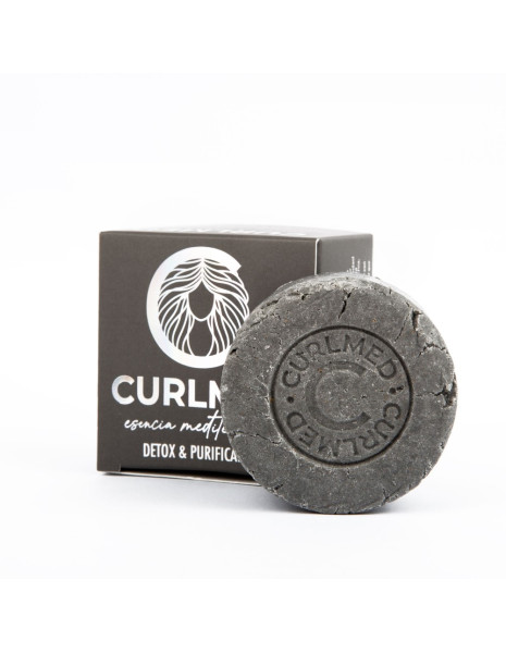 CurlMed Shampoo Sólido Detox e Purificante 80g