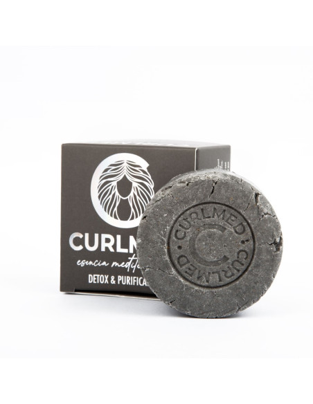 CurlMed Shampoo Sólido Detox e Purificante 80g