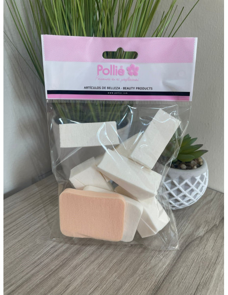 Set 8 Esponjas Maquillaje