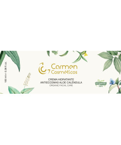 Crema hidratante antieccemas aloe caléndula 100ml orgánico 2