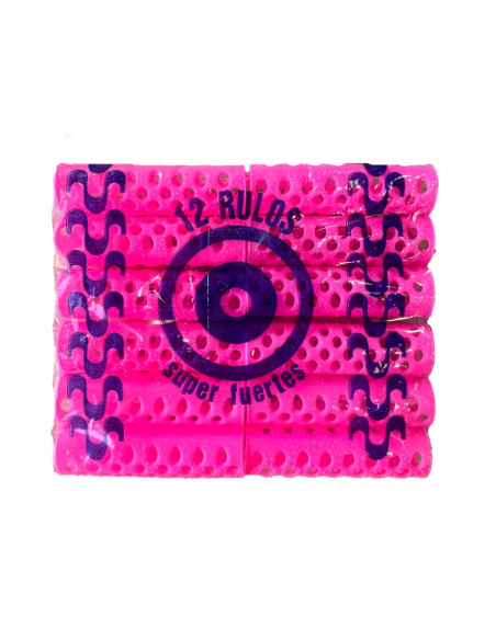 Rulos Rosa Oriol N-0 12 unidades
