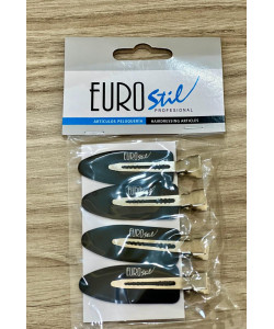 Pinzas Clip Negra 4 Ud. 2