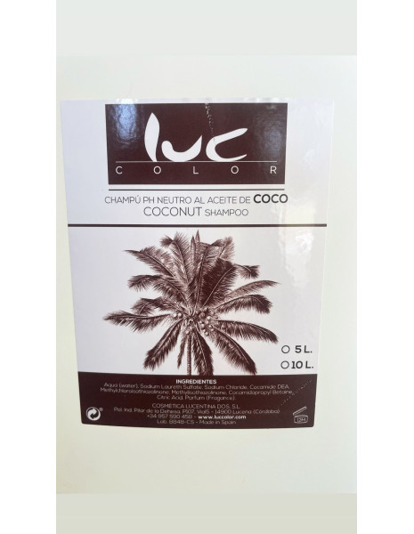 Champú Neutro Coco 10L