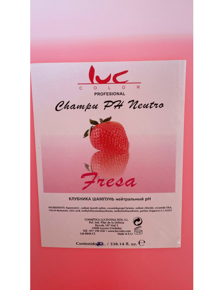 Champú Neutro Fresa 10L.