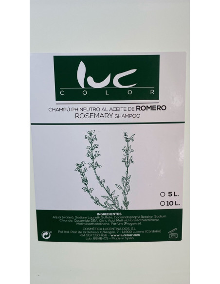 Champú Neutro Romero 10L.