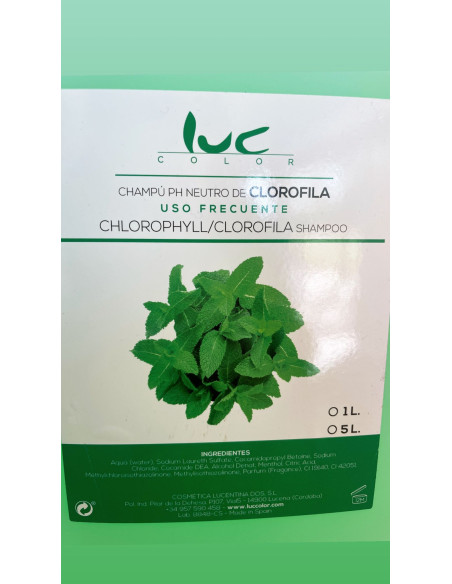 Champú Neutro Clorofila 10L.