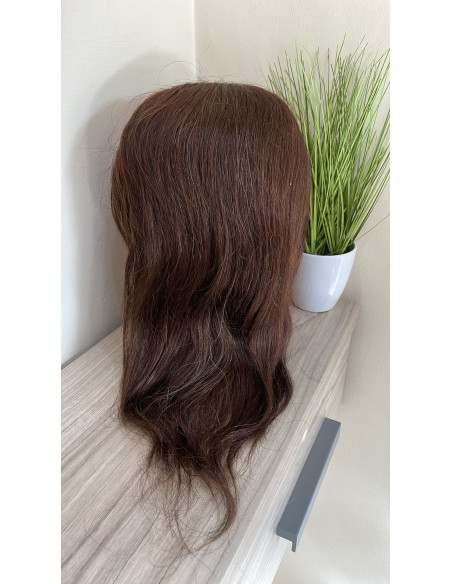 Cabeça de maniquí de mulher com suporte Eurostil 100% cabelo natural