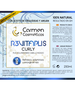 Revitaplis Curly plis volumen para cabello rizado 250ml | Carmen Cosméticos 2
