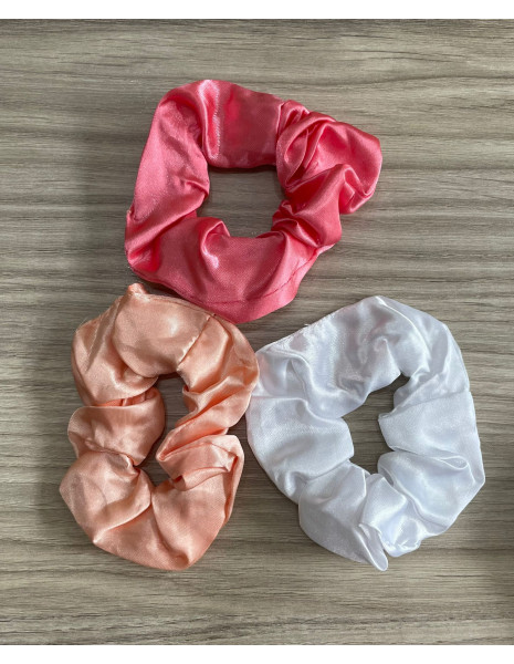 Elásticos de cabelo de cetim