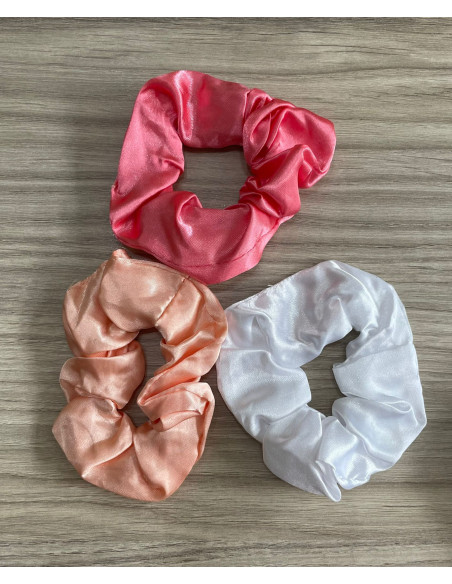 Elásticos de cabelo de cetim