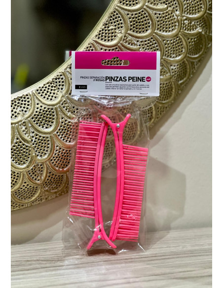 Pinzas Clip Con Peine 2 uds