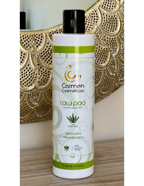 Low Poo Champú Hidratante Vegano de Carmen Cosméticos 300ml