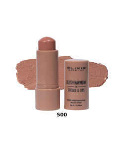 Combo Colorete Y Labial Elixir Blush Harmony Stick 2