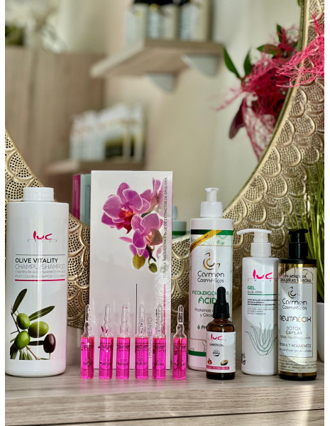 Pack prepoo Carmen cabello lisos y rizados -...