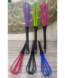 Pack de 6 Batidores de Colores Variados.