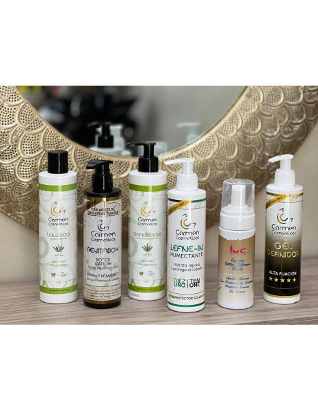 Pack rutina rápida equilibrada Carmen Cosméticos