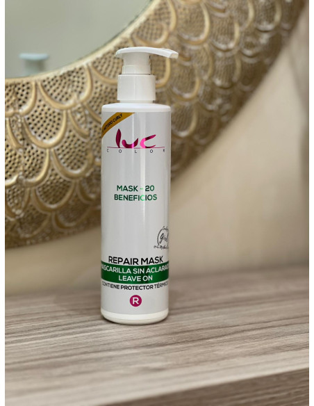 Mascarilla sin acalarado Leave  Luc Color 250ml