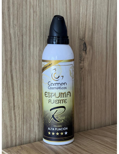 Espuma Forte Cachos Carmen Cosméticos Fixação...