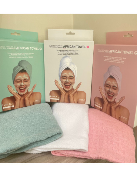 Toalla Turbante de Microfibra African Towel