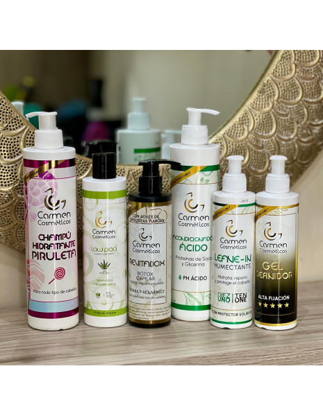 Pack iniciación rápida con línea Carmen Cosméticos
