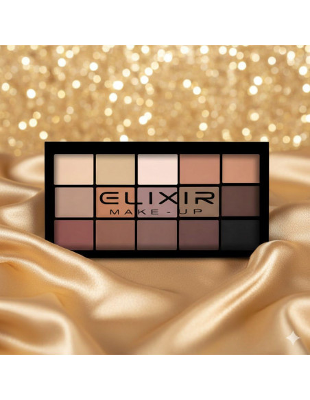Paleta de Sombras Elixir 15 tonos Café
