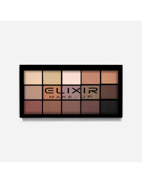 Paleta de Sombras Elixir 15 tonos Café