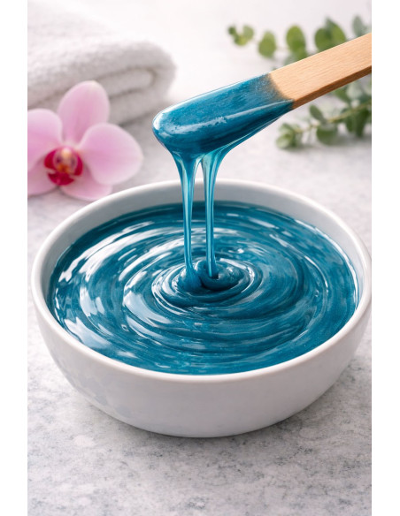 Cera Depilatoria Azul Baja Fusión Bolsa 1 Kg