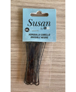 Pack de Horquillas Negras Susan18 uds.