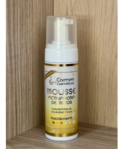 Mousse ativadora de cachos Carmen Cosméticos fixação forte 150 ml