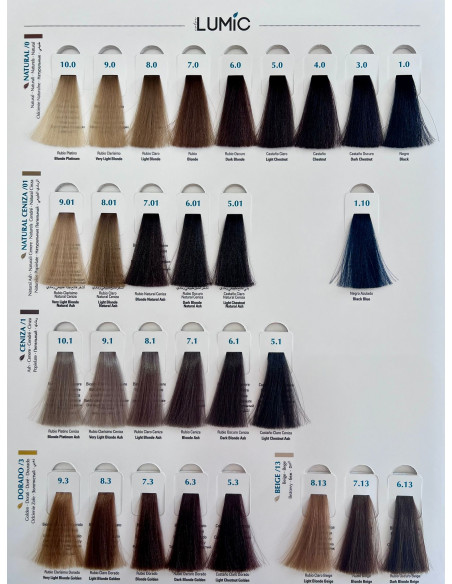 Crema colorante sin amoniaco Lumic Irridiance 100 ml