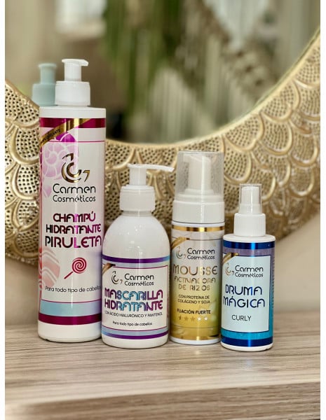 Pack Rotina Rápida do Método Curly Carmen...
