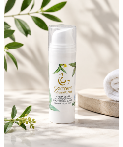 Comprar Creme de dia Antirrugas com proteção solar SPF-45 orgânico