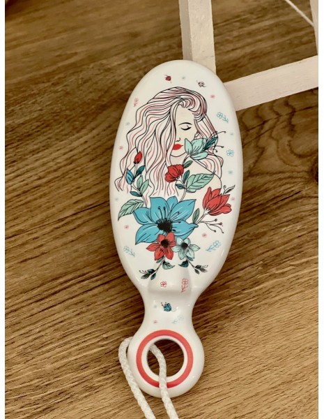 Escova Casalfe Elas Cor Vermelha